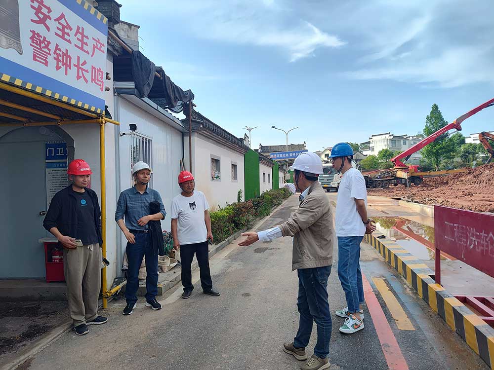 筑牢安全防線，強化質量管理——城建投公司對各在建項目開展安全質量專項檢查