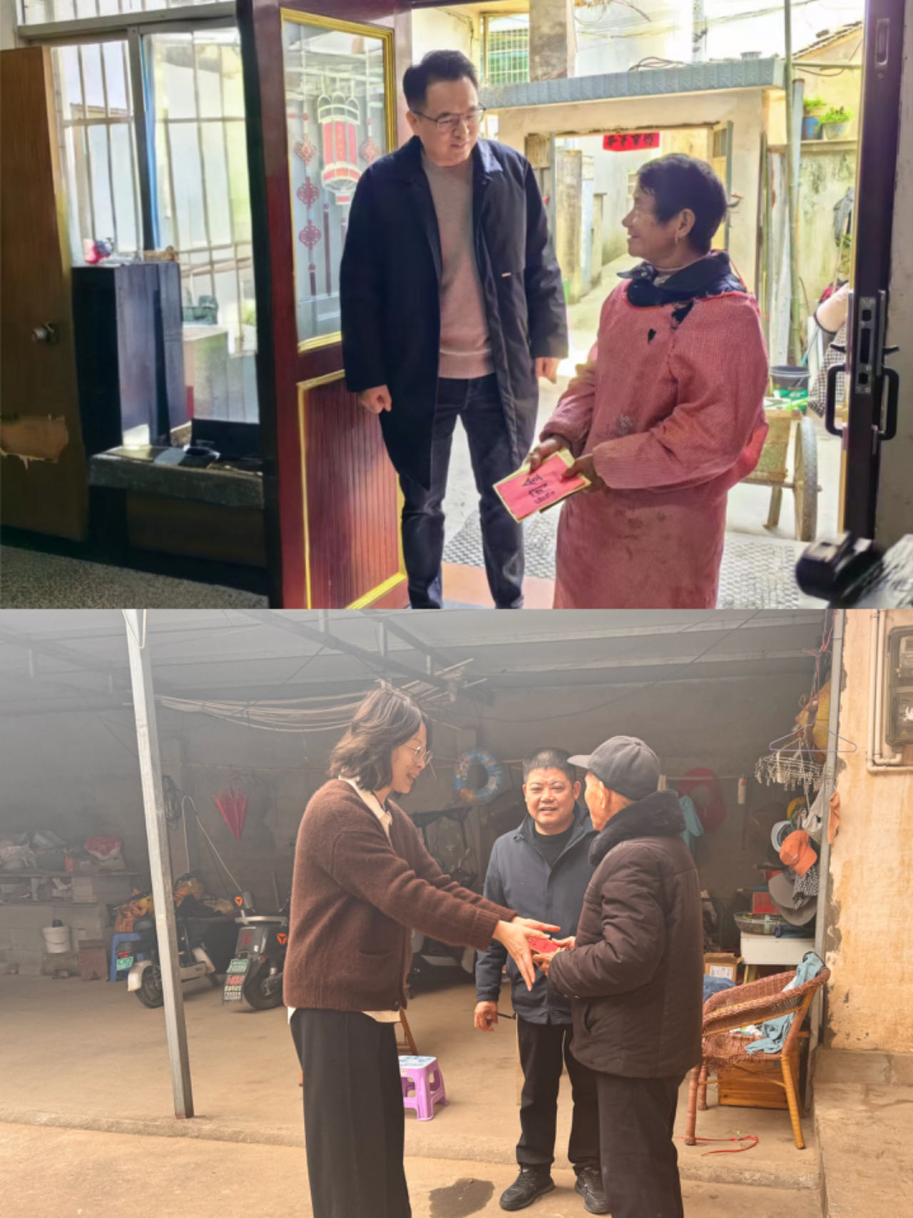 走訪送關懷，慰問暖人心——屯溪區(qū)國投集團黨委開展春節(jié)走訪慰問活動